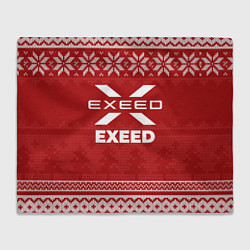 Плед флисовый Новогодний Exeed, цвет: 3D-велсофт