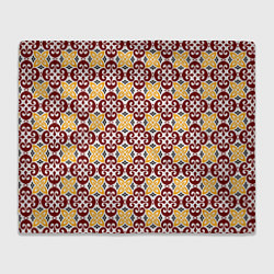 Плед флисовый Арабеска, цвет: 3D-велсофт