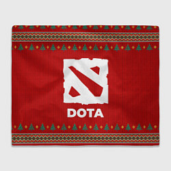 Плед флисовый Dota new year, цвет: 3D-велсофт