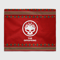 Плед флисовый The Offspring new year, цвет: 3D-велсофт