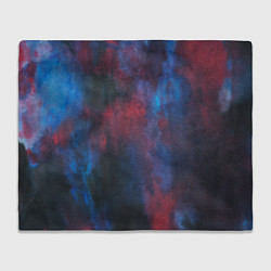 Плед флисовый Тай-дай космос, цвет: 3D-велсофт