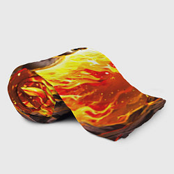 Плед флисовый Ослик в огне, цвет: 3D-велсофт — фото 2