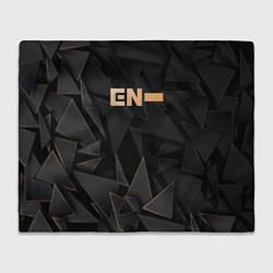 Плед флисовый Enhypen golden poly, цвет: 3D-велсофт