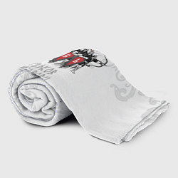 Плед флисовый Русь дружина богатыри, цвет: 3D-велсофт — фото 2