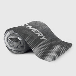 Плед флисовый Chery - grey gradient по-горизонтали, цвет: 3D-велсофт — фото 2