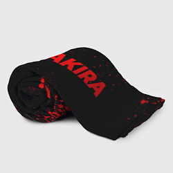 Плед флисовый Akira - red gradient по-горизонтали, цвет: 3D-велсофт — фото 2