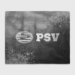 Плед флисовый PSV - grey gradient по-горизонтали, цвет: 3D-велсофт