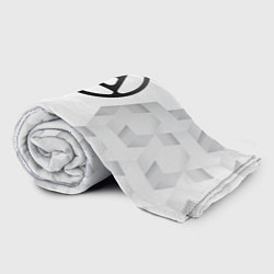 Плед флисовый Linkin Park 2024 white poly, цвет: 3D-велсофт — фото 2