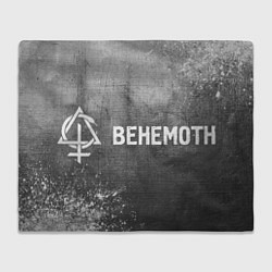 Плед флисовый Behemoth - grey gradient по-горизонтали, цвет: 3D-велсофт