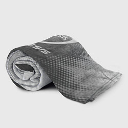 Плед флисовый Genesis - grey gradient, цвет: 3D-велсофт — фото 2