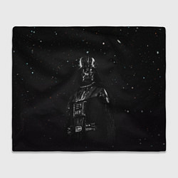 Плед флисовый Дарт вейдер галактика звёзды, цвет: 3D-велсофт