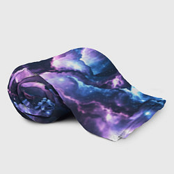 Плед флисовый Фиолетовая туманность, цвет: 3D-велсофт — фото 2