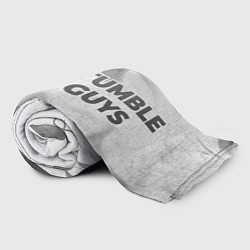 Плед флисовый Stumble Guys - white gradient по-горизонтали, цвет: 3D-велсофт — фото 2