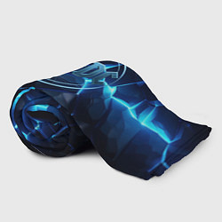 Плед флисовый ACDC ледяная текстура, цвет: 3D-велсофт — фото 2