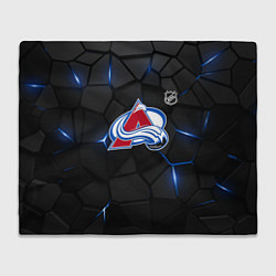 Плед флисовый Колорадо Эвеланш - плиты с подсветкой, цвет: 3D-велсофт