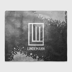 Плед флисовый Lindemann - grey gradient, цвет: 3D-велсофт