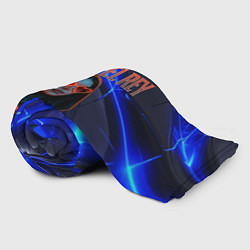 Плед флисовый Lana Del Rey киберпанк, цвет: 3D-велсофт — фото 2