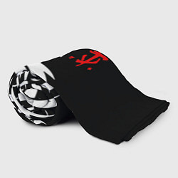 Плед флисовый Doom dragon steel, цвет: 3D-велсофт — фото 2