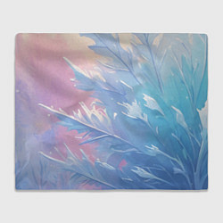 Плед флисовый Ледяной куст, цвет: 3D-велсофт