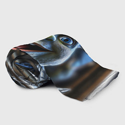 Плед флисовый Крупное лицо Шрека, цвет: 3D-велсофт — фото 2