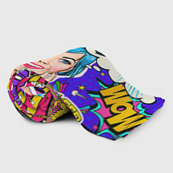 Плед флисовый Pop art, цвет: 3D-велсофт — фото 2