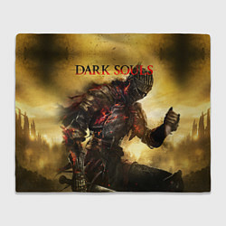 Плед флисовый Dark Souls: Braveheart, цвет: 3D-велсофт