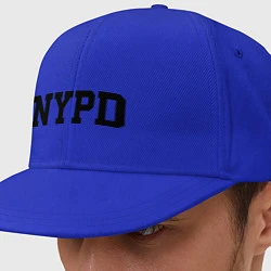 Кепка-снепбек NYPD, цвет: синий