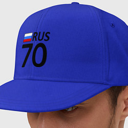 Кепка-снепбек RUS 70, цвет: синий