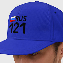 Кепка-снепбек RUS 121, цвет: синий