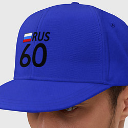 Кепка-снепбек RUS 60, цвет: синий