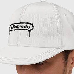 Кепка-снепбек Nintendo streaks, цвет: белый