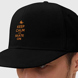Кепка-снепбек Skate on, цвет: черный