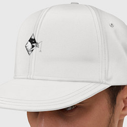 Кепка-снепбек Space fisher, цвет: белый