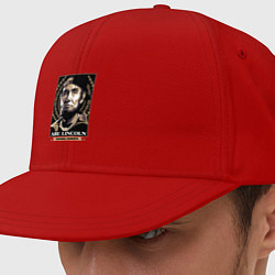 Кепка-снепбек Lincoln gangster, цвет: красный