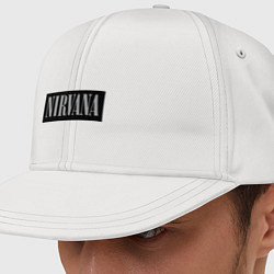 Кепка-снепбек Нирвана, цвет: белый