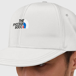 Кепка-снепбек The Русски Босс, цвет: белый