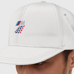 Кепка-снепбек Finish BMW, цвет: белый