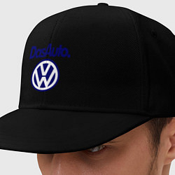 Кепка-снепбек Volkswagen Das Auto, цвет: черный