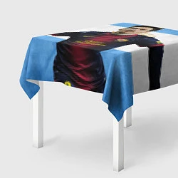 Скатерть для стола Messi from Argentina, цвет: 3D-принт — фото 2