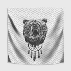 Скатерть для стола Bear Dreamcatcher, цвет: 3D-принт