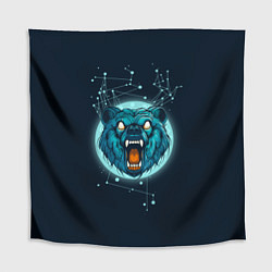 Скатерть для стола Космический медведь, цвет: 3D-принт