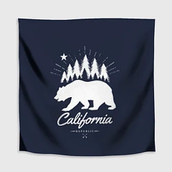 Скатерть для стола California Republic, цвет: 3D-принт