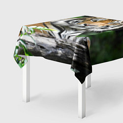 Скатерть для стола Тигр в джунглях, цвет: 3D-принт — фото 2