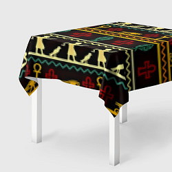 Скатерть для стола Египетский узор, цвет: 3D-принт — фото 2