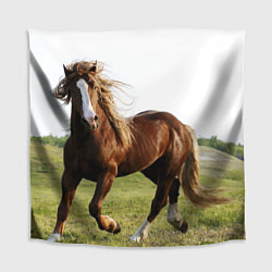 Скатерть для стола Бегущая лошадь, цвет: 3D-принт