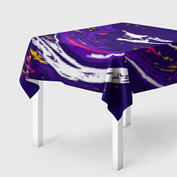 Скатерть для стола Фиолетовый акрил, цвет: 3D-принт — фото 2