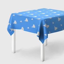 Скатерть для стола Летние облака, цвет: 3D-принт — фото 2