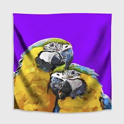 Скатерть для стола Попугайчики, цвет: 3D-принт