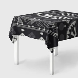 Скатерть для стола Black&White africa, цвет: 3D-принт — фото 2