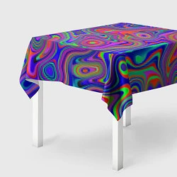 Скатерть для стола Цветная текстура 5, цвет: 3D-принт — фото 2